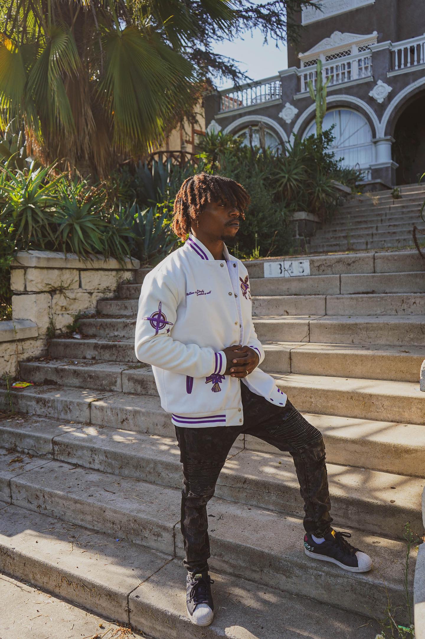 ETERNITY VARSITY RETROGRADE - WHITE/PURPLE/PINK *LIMITED EDITION NO RESTOCKS*