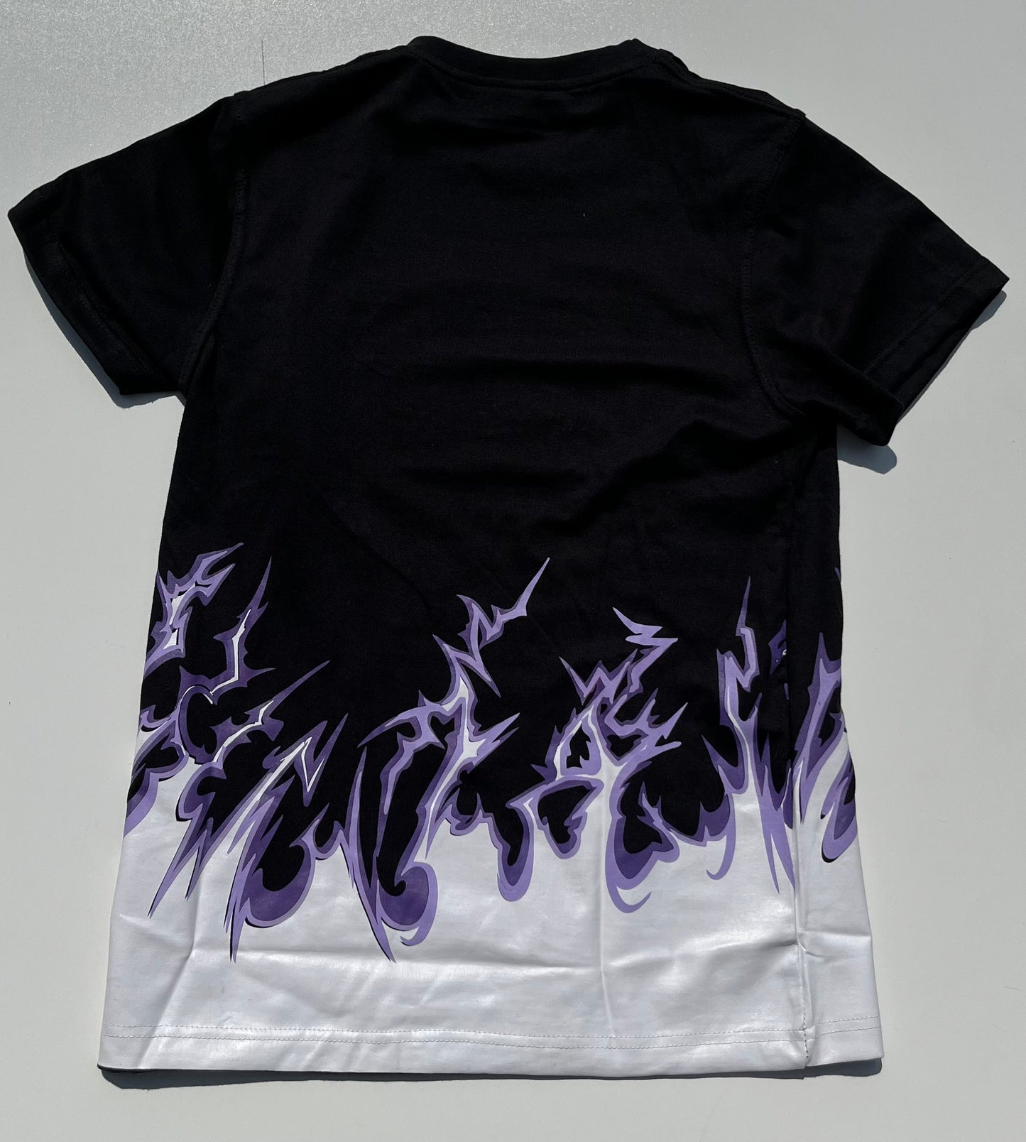 ENGULFED IN LIGHTNING TEE - BLACK