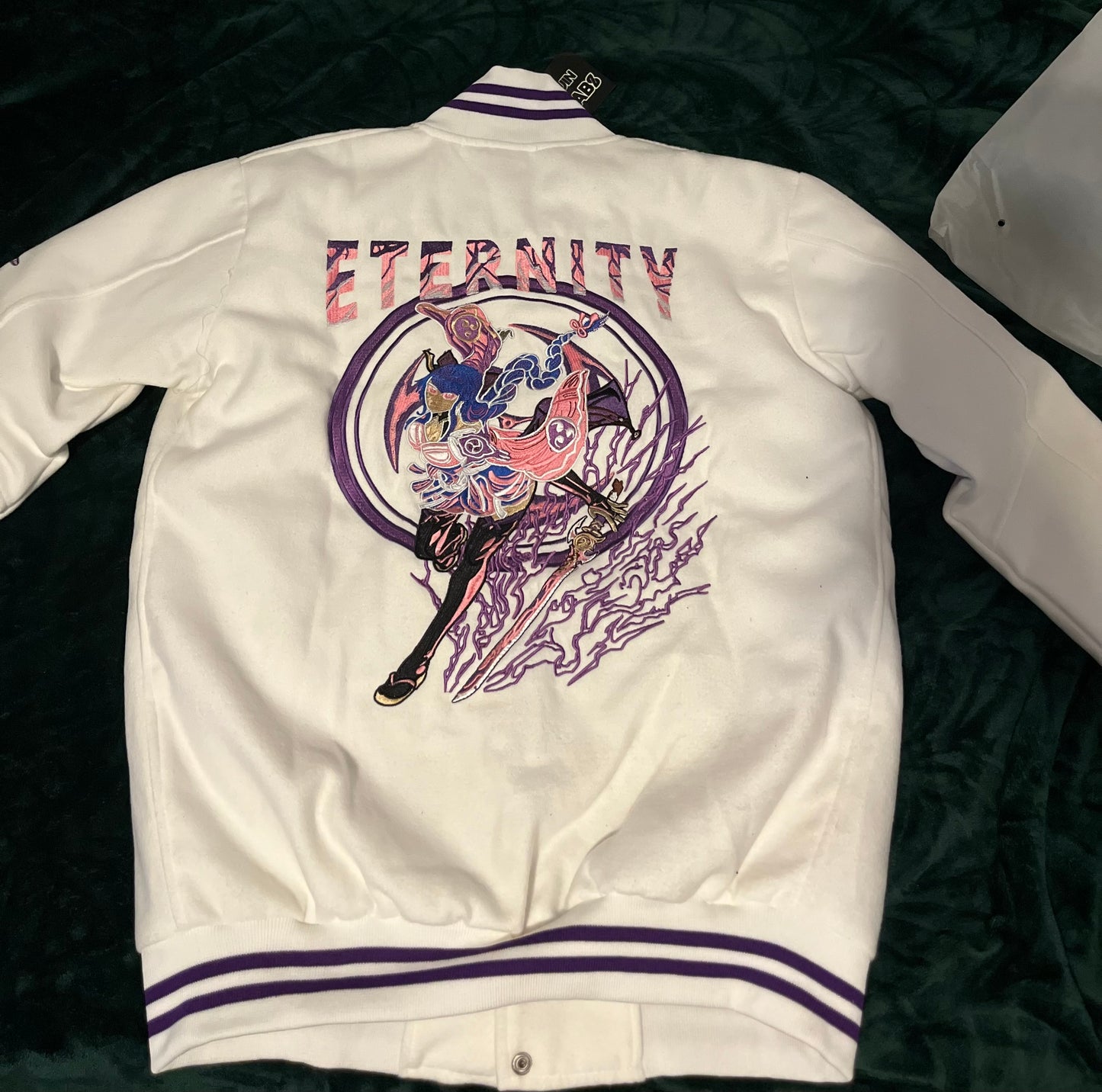 ETERNITY VARSITY RETROGRADE - WHITE/PURPLE/PINK *LIMITED EDITION NO RESTOCKS*