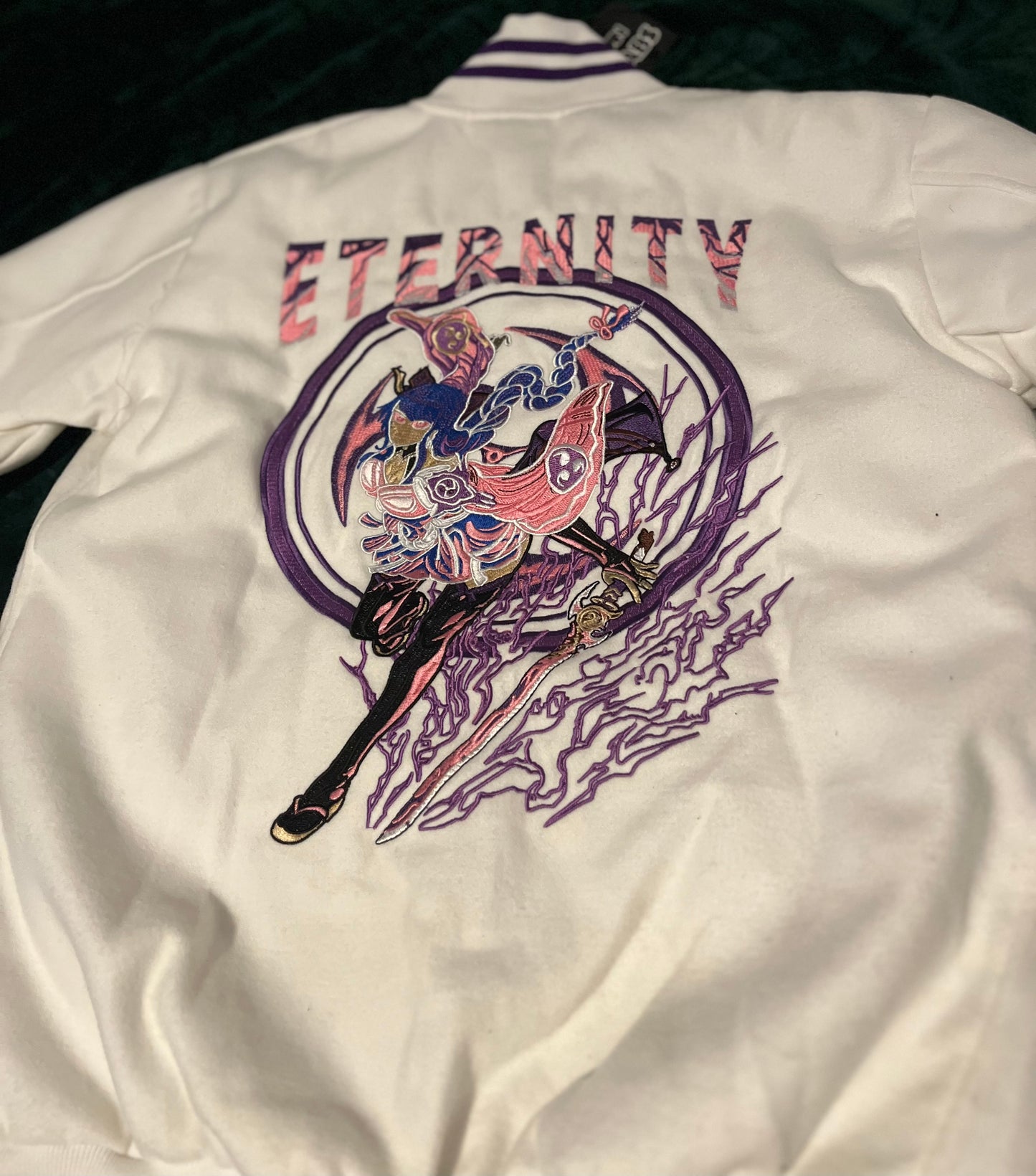 ETERNITY VARSITY RETROGRADE - WHITE/PURPLE/PINK *LIMITED EDITION NO RESTOCKS*