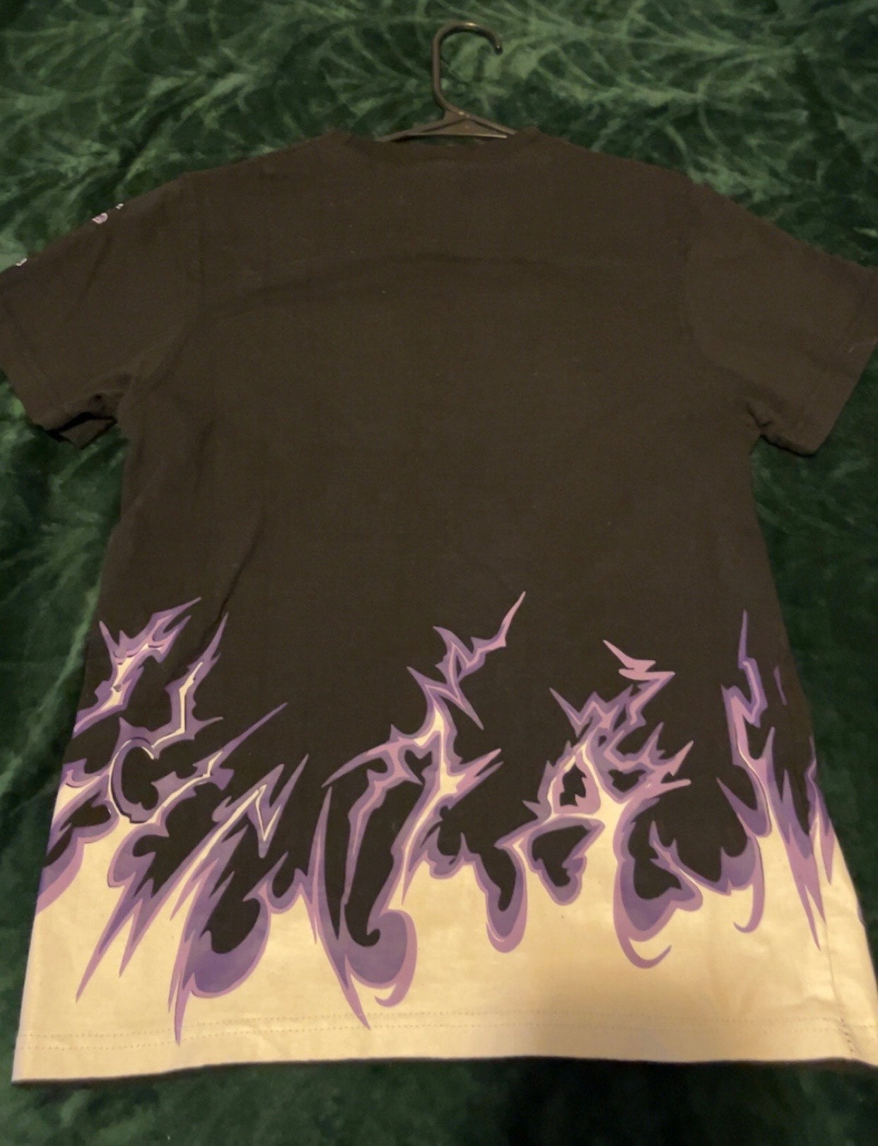 ENGULFED IN LIGHTNING TEE - BLACK