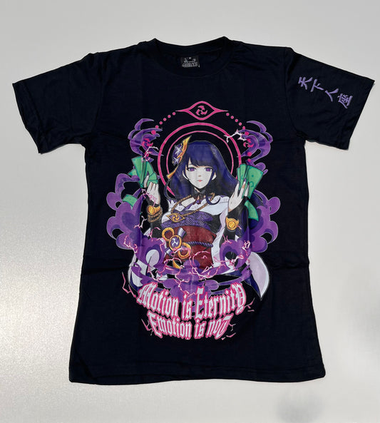MOTION IS ETERNITY TEE - BLACK